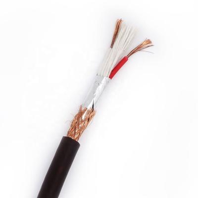 China COMPUTER Microphone Cable 100m Double Foil Shielded 2 Core Twisted Pair Cable For Cable Shield for sale