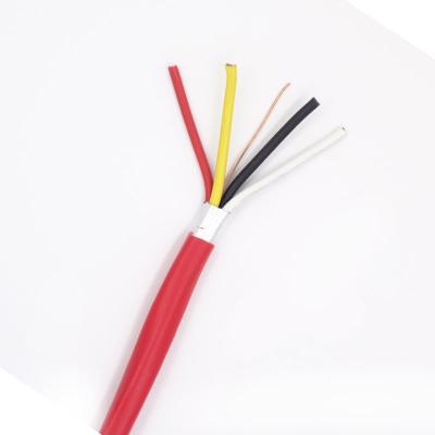 China For Fire Alarm System 300m/roll Low Price 2 Cores Electrical Wires Fire Resistant Alarm Cable for sale