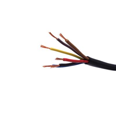 China Construction COPPER WIRE H03V2V2H2-F FH03V2V2-F control 1.5MM core electrical wire 2.5 mm low tension 6mm2 industrial power cable for sale