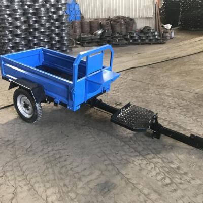 China Transport for grass compact tractor dump trailer for sale