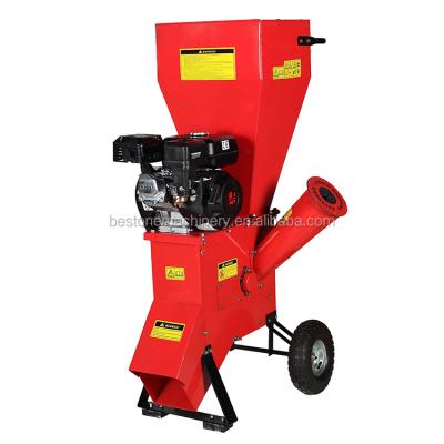 China Wood Chipper 6.5HP Gasoline Wood Shredder Wood Chipper for sale