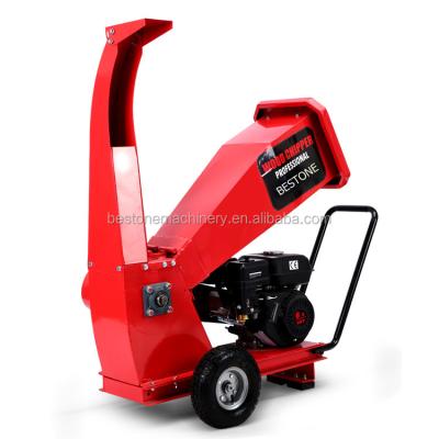 China Woodworking Chipper Forestry Machinery Gasoline Mini Wood Chipper for sale