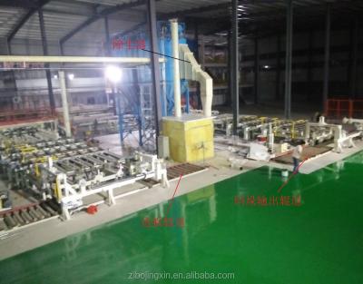 China ZIBOJINGXIN Machinery Nature Gypsum Powder Drywall Equipment Manufacturers for sale