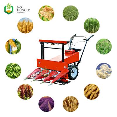 China Small Price High Efficiency Mini Grain Sugarcane Soybean Rice Corn Silage Wheat Cutter Harvester Machine for sale