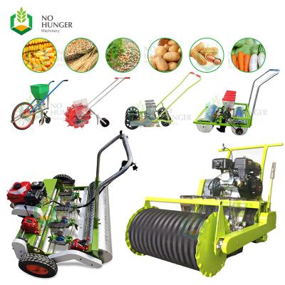 China Factory Handheld Hand Held Push Powered Multi Vegetable Manual Grain Soybean Corn Garlic Seed Sower Diesel Corn Planters Machine for sale