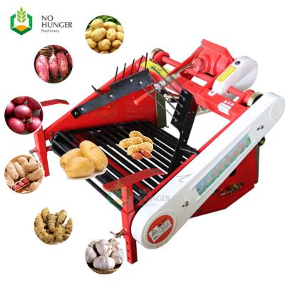 China Small Potato Mini Harvesting Machine Groundnut Peanut Harvesters With Price Walk Tractor for sale