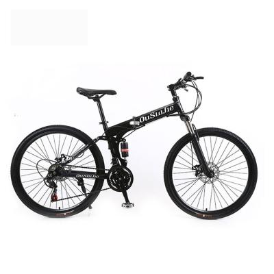 China Big Folding Bicycle Discount Factory Supply 21 Speed ​​Steel Frame Kids Bike Mountain Bike for sale