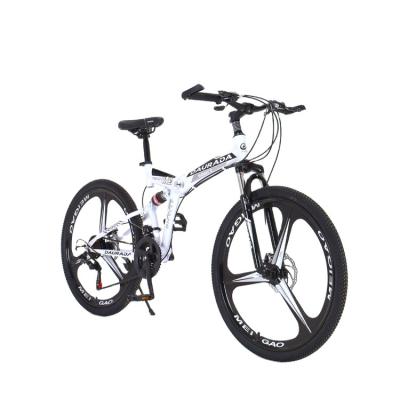 China DIRT JUMP Bicycle Manufacturers China Wholesale Price 26 Inch 21 Speed ​​Daurada 3 Blade Magnesium Alloy Wheel Folding Bike for sale