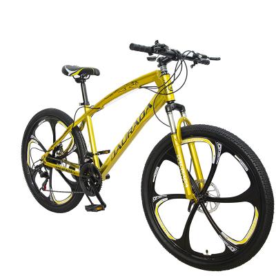 China New Style Tianjin Daurada Steel 24 26 Inch Blade Magnesium Alloy A Body Wheels Mountain Bike 21speed 6 MTB Bicycle for sale