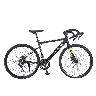 China New DAURADA Steel Faction Racing Bike Aluminum Alloy Frame Road Bike 700C 48cm 16 Speed ​​Roadbike Bicycle for sale