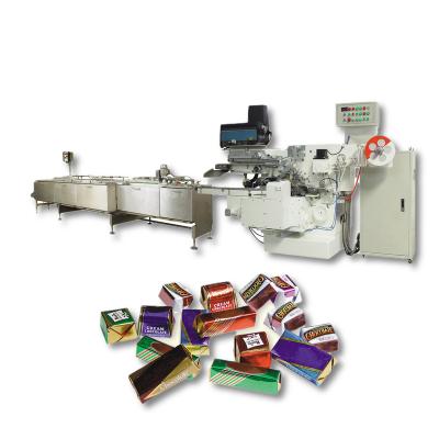 China Good Selling Fully Automatic High Speed ​​Chocolate Wrapping Machine Eco - Friendly for sale