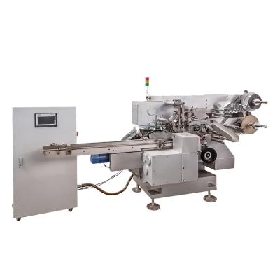 China Food Chocolate Foil Brush Wrapping Machine With PLC And Touch Screen for sale