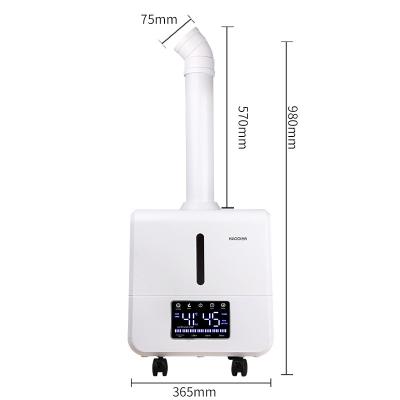 China Large Sanitizer Smart Control Ultrasonic Humidifier Industrial Atomizer The Fogger Machine Humidificador Manufacture for sale