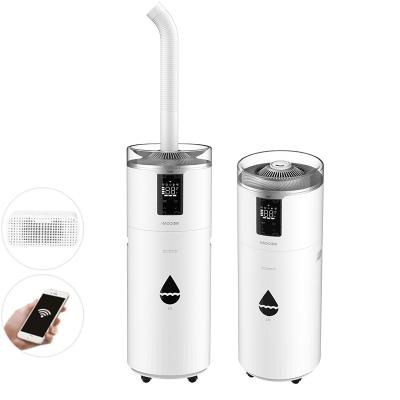 China Phone APP TUYA Air Humidifier 17L Mobile Remote Control Commercial Ultrasonic Mist Fogger with UV Lamp Wireless Humidifier for sale