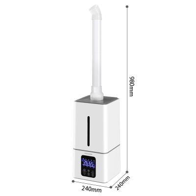 China 13L Hotel Humidifier 1.35kg/h Industrial Hypochlorous Mist Maker Air Purifier for sale