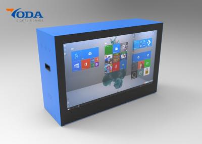 Cina Tipo OS LCD trasparente di TFT di Windows di formato dell'AMICO/NTSC della vetrina video in vendita