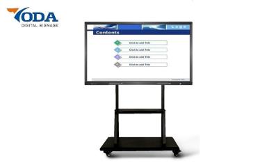 China Pantalla táctil interactiva interactiva de la pantalla táctil del LCD UHD Whiteboard para la escuela en venta