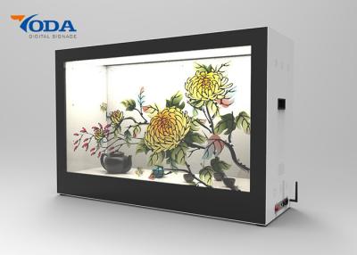 China Touch Screen transparente LCD-Schaukasten-Anzeige, ultra dünner transparenter Monitor LCD zu verkaufen