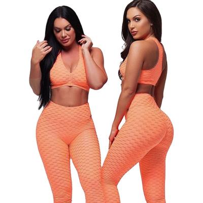 China 2021 plus size breathable yoga clothes running fitness suit loose net red women yoga sportswear RTS for sale