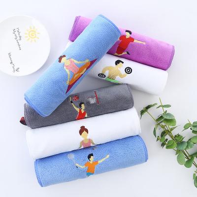 China Compressed Running Sports Towel Microfiber Gym Yoga Sweat For Outdoor Travel for sale