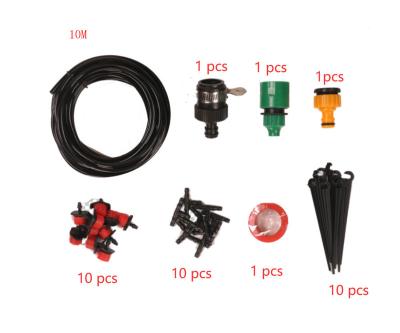 China 10m Automatic Garden Watering System Kits Self Garden Irrigation Kits Micro Drip Mist Spray Cooling System DF4/7 for sale