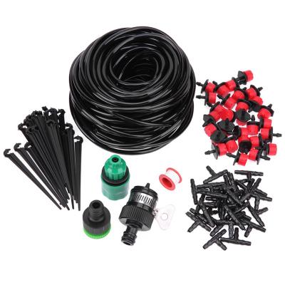 China 10m DIY Kits Drip Irrigation Garden Hose System Micro Flow Device Connector Plant Kits Jet Self Watering System 10ft for sale