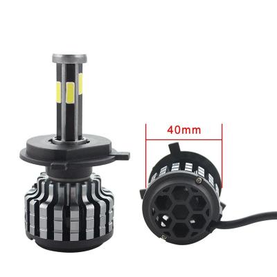 China Auto Led Headlight H4 H11 Hb3 9005 Super Bright Auto Led Headlight 6sides H7 Parts Car Automotive Led Bulb 120w 360 Degree for sale