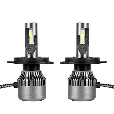 China Aluminum Auto Headlight 16000LM 55w H3 H1 Led Headlight Car Accessories H4 H7 Led Headlight for sale