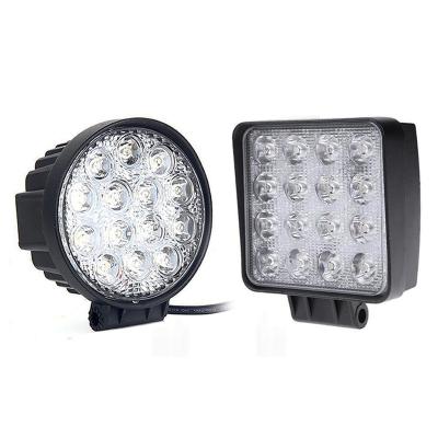 China Vehicle/truck/forklift/boat new arrival 48w 12v car/motorcycle/off-road car led construction work light tiny 48w led working light for trucks for sale