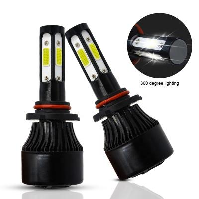 China Led headlight bulb kit X7 h1 h3 h7 h8 h9 h11 9005 9006 automotive parts 360 side led lamp h7 for sale