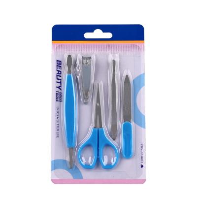 China 5 Pieces Nail Clipper Set Nail Clippers Set Professional Nails Tools Pinching Art Pink 8520 for sale