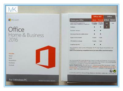 China Echtes Microsoft-Haus und Geschäfts-Version COA 2016/Schlüssel/Lizenz-Englisch zu verkaufen