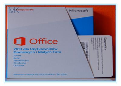 China Echte van de Kleinhandels de Doos Professionele Beetjes Software van Sleutel 32 & 64 DVD MMicrosoft Office 2013 Te koop