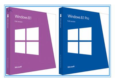 China Aktivieren Sie global on-line-- Pro-64 Bit Windows 8,1/32 Bit Soem-Paket zu verkaufen