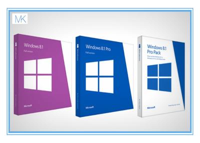 China Ursprüngliches Windows 8,1 64 Bit-Produkt-Schlüssel-Soem-Paket mit DVD-Schlüsselkarte zu verkaufen