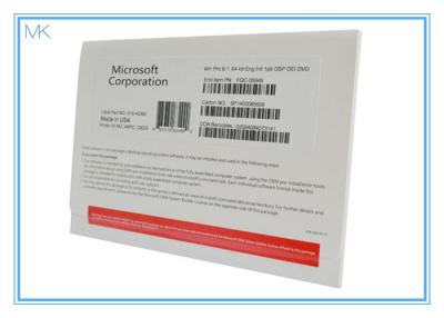 China Versão francesa/japonesa do bocado do Oem 32 do bocado do profissional 64 de Windows 8,1 da garantia da vida à venda