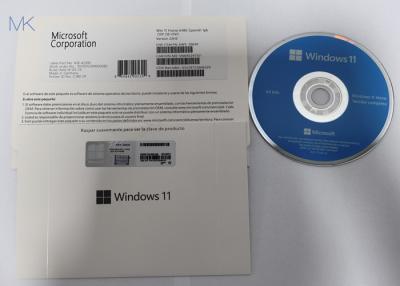 China 22H2 Spaanse Versie Microsoft Windows 11 Huisoem DVD Fysieke Doos KW9-00639 Te koop