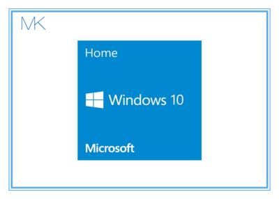 중국 Microsoft Windows 10 가정 64 조금 소매 건축업자 OEM Windows 10 소매 상자 판매용