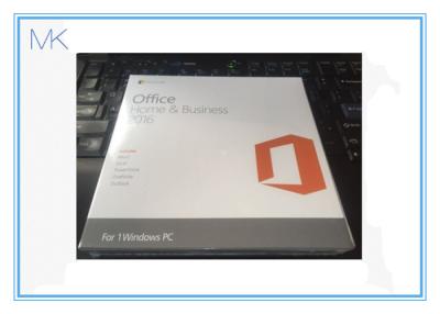 China Software-Office Home und Geschäft Mitgliedstaates Microsoft Windows Keycard 2016 für Windows-PC zu verkaufen