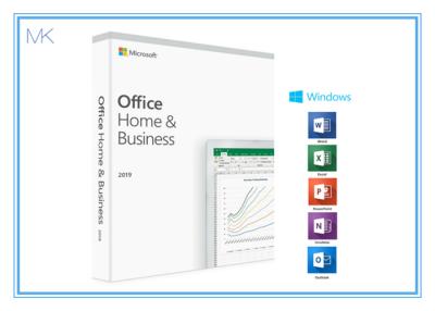中国 Mac/PCのための1つの装置MSオフィス家およびビジネス2019年のプロダクト鍵カードDVD媒体 販売のため
