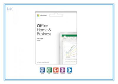 China Engelse Veelvoudige de Vergunningenhuis en Zaken van Microsoft Office van 2019 voor Pc/Mac Te koop