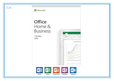 China Intel Processor Microsoft Office Home And Business 2019 Online Activation Key Card for sale