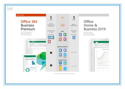 China Online de Visiehuis van Activeringsmicrosoft office 2019 en Bedrijfs Zeer belangrijke Kaart het Engels Te koop
