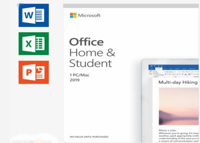 Китай Дом Майкрософт Офис версии загрузки цифров и студент 2019 1pcs для ПК продается