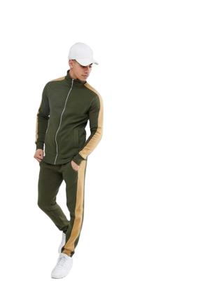 China Custom Latest Design Antibacterial Tracksuit Wholesale Manufacturer Slim Fit Tracksuits For Men for sale