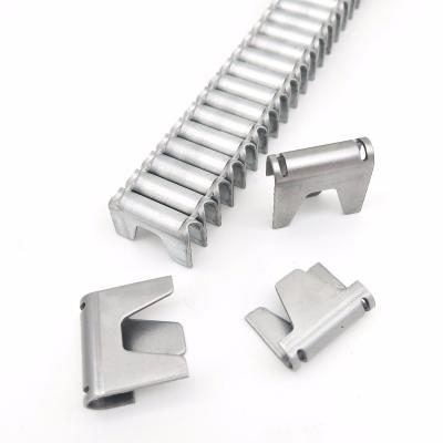 China M66 Flat Series CL-72 Cold Roll Steel Or Galvanized Tuck-In Clips Fasteners For Harcto M66 Clipper Hooking Tool for sale