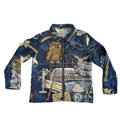 China High Quality Streetwear Men's Jacket Vintage Corduroy Fabric Tapestry Fabric Custom Men's Clothing Designer Jacket Waterproof Plus Size Men's Coat for sale