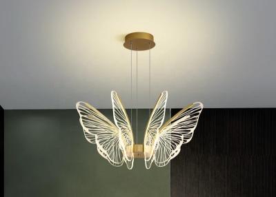 China Hanging Lamp Pendant Lighting Led Butterfly seagull Pendant Lamp for Living Room Dinning Room or Restaurant for sale