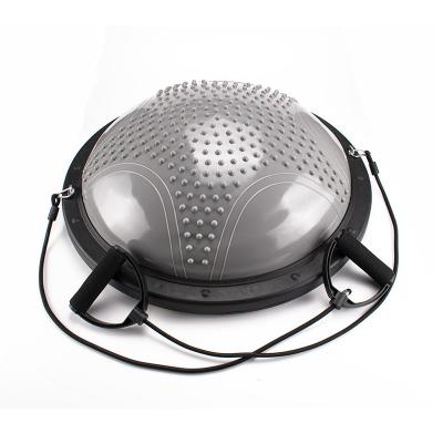 China New Technology Production Sports Relaxation Massage Fitness Hemisphere Hemisphere Ball Type Gray Pvc for sale