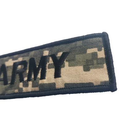 China Viable Fashion Hot Sale Custom Military Embroidery Patches Delicate Embroidery Badge Patch for sale